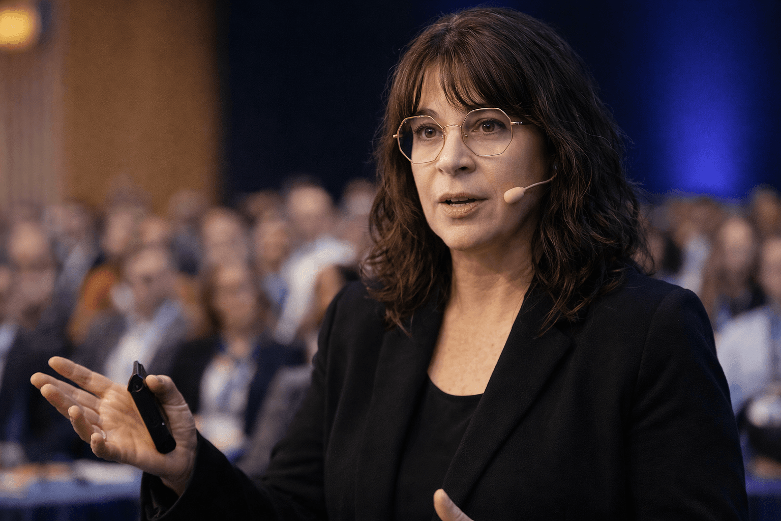 Alison Feit speaking